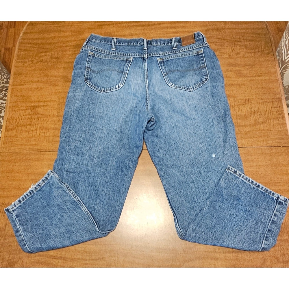 Men's Lee Blue Relaxed Straight Leg Jeans 40x30 2055540 MJ3